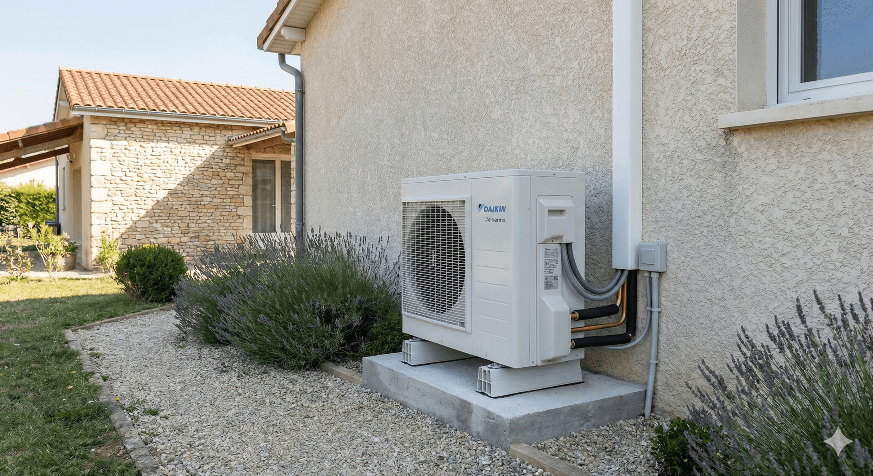 Installation pompe à chaleur air-eau